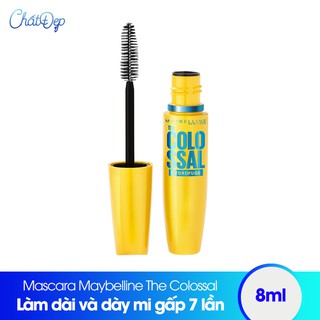 Mascara làm dày và dài mi Maybelline The Colossal Volum' Express Waterproof 8ml