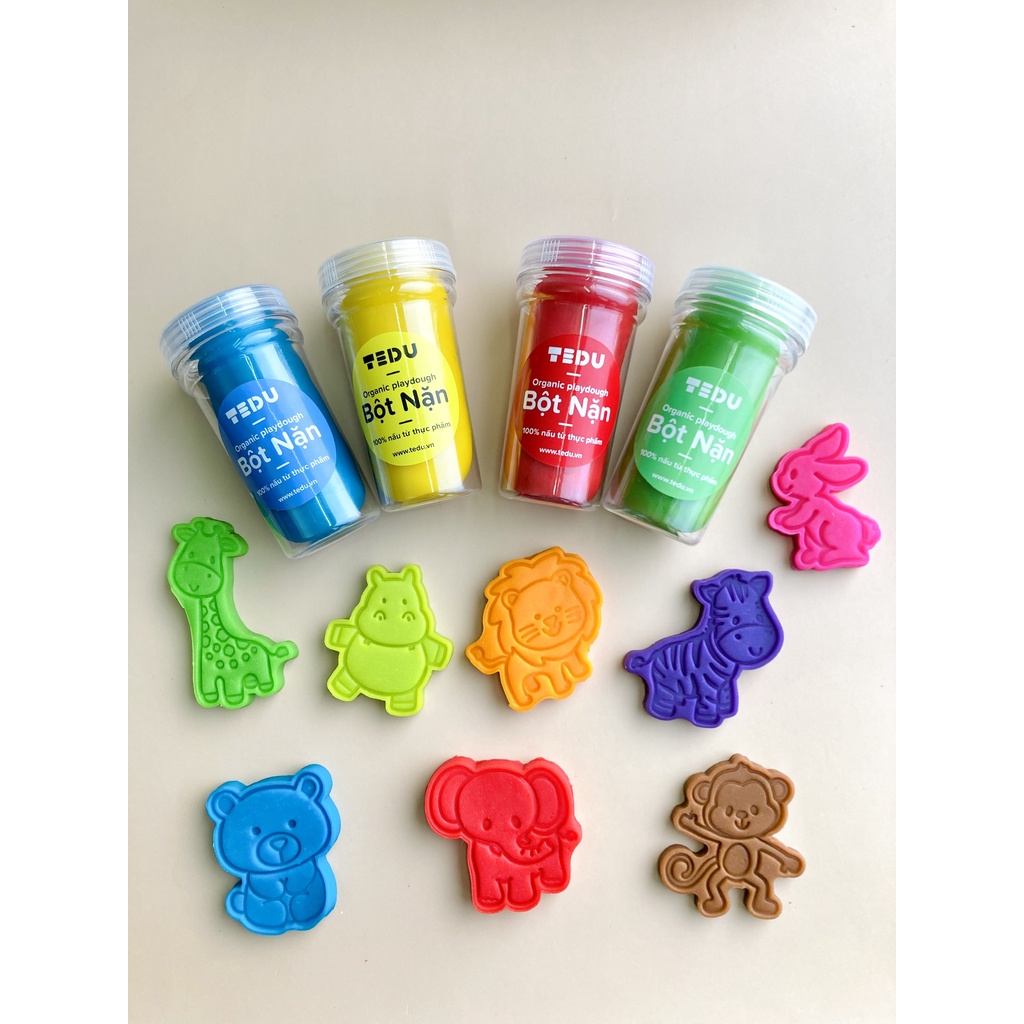 Combo bột nặn đất nặn Tedu quà tặng 199-11