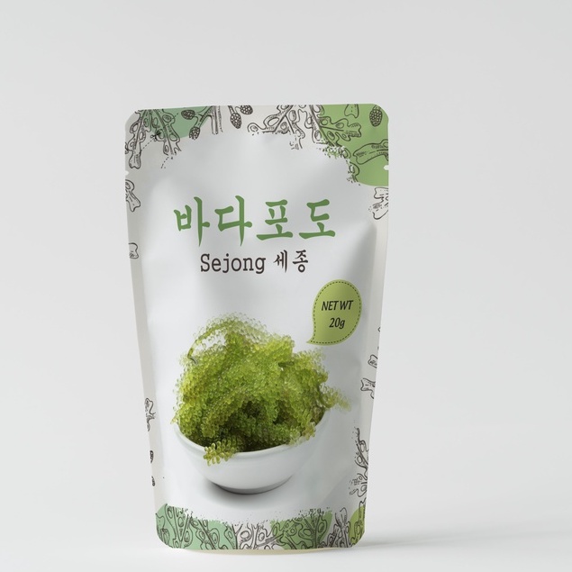 Rong nho tách nước cao cấp Sejong và Sabudo thực phẩm tốt cho sức khỏe 1 hộp 240gram