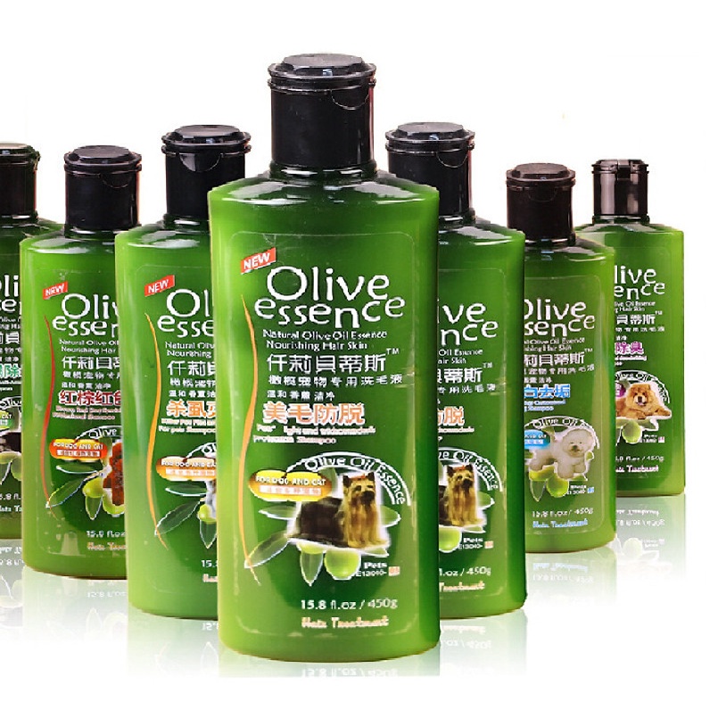 Sữa tắm Oliver cho chó mèo dưỡng mượt lông khử mùi 450ml