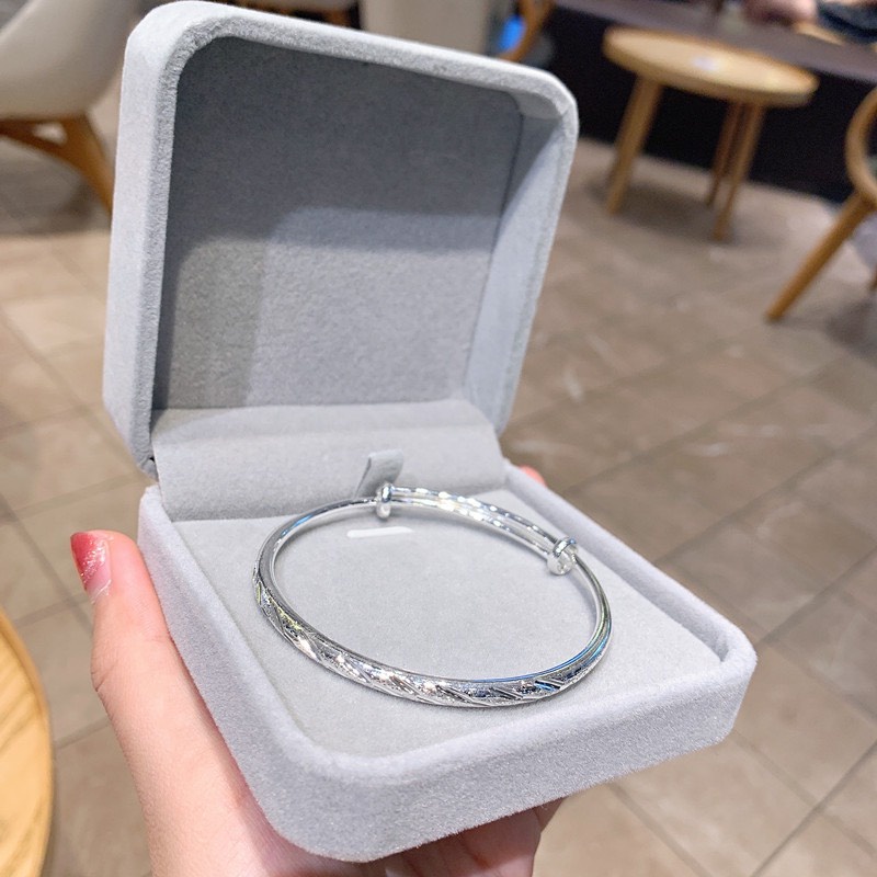 Lắc tay bạc nữ 925, vòng tay nữ bạc cá tính, trang nhã SUNF07 | BigBuy360 - bigbuy360.vn