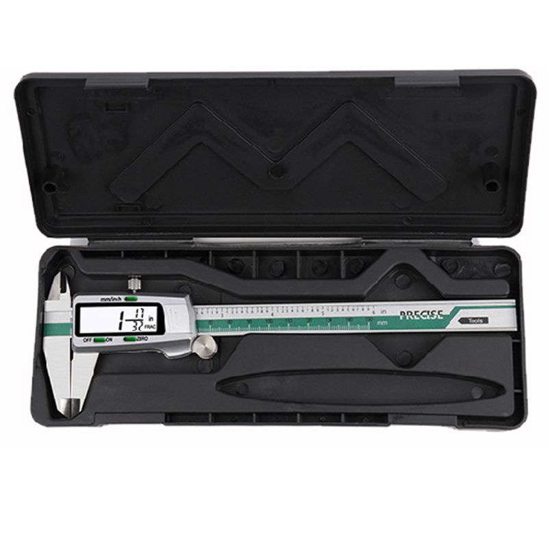 Thước Cặp Điện Tử Màn Hình LCD 150mm 0-6 &quot;mm / in / F Chất Lượng Cao