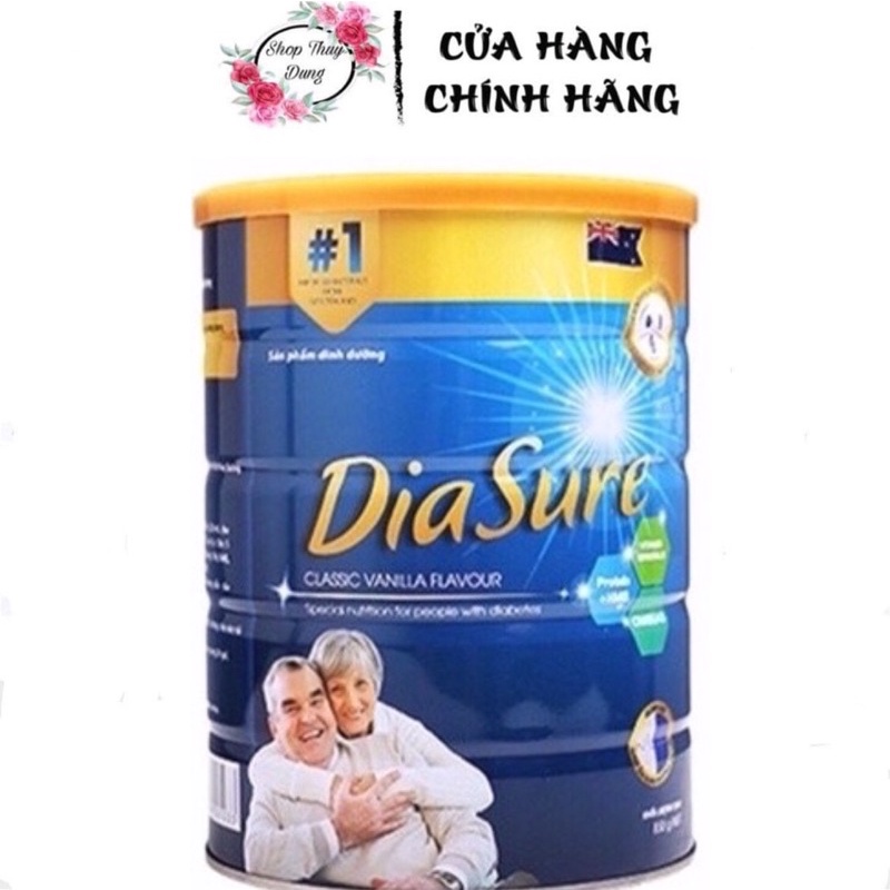 [HÀNG CHÍNH HÃNG hộp 850g] Sữa dành cho người tiểu đường DIASURE