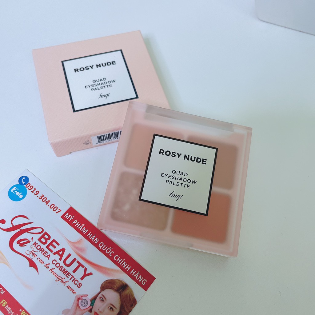 [THE FACE SHOP_Auth] Phấn mắt 4 màu fmgt Quad Eye Shadow Palette TFSN20 | BigBuy360 - bigbuy360.vn