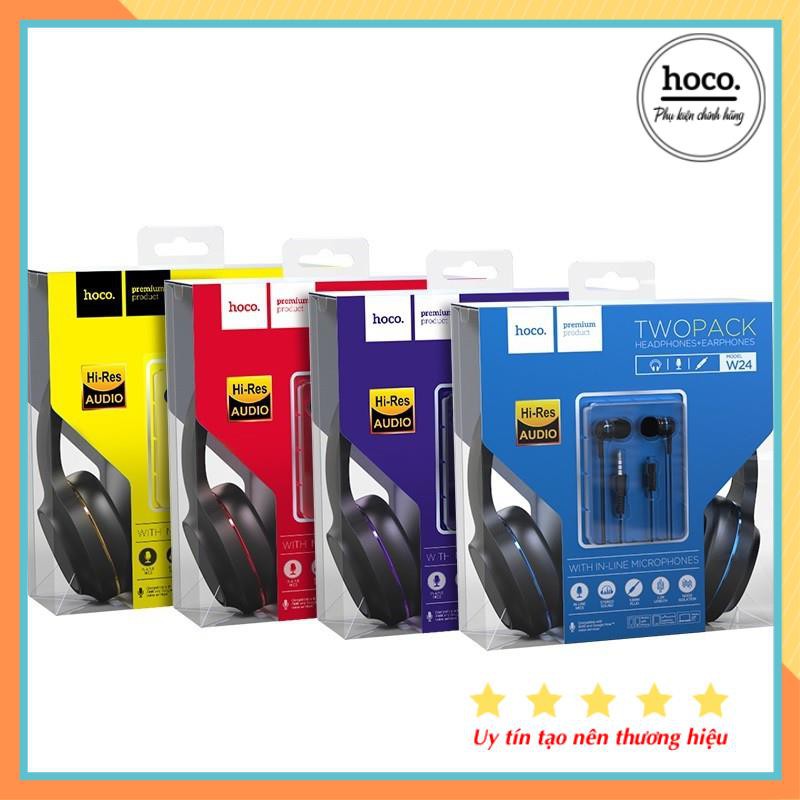 Tai Nghe Chụp Tai Có Mic Hoco W24