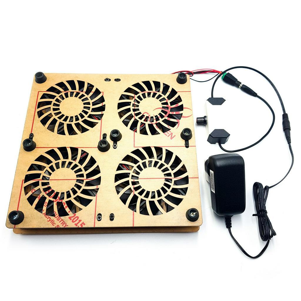 Để quạt tản nhiệt 25x25CM cho laptop thiết bị điện tử tốc độ điều chỉnh ShopLinhKien