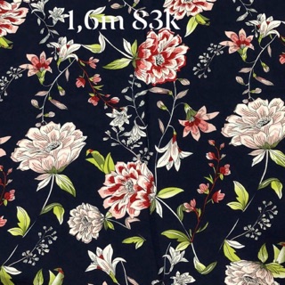 Vải set combo chị Đan Thanh Trần gồm 6 mảnh vải lụa bông hoa , họa tiết