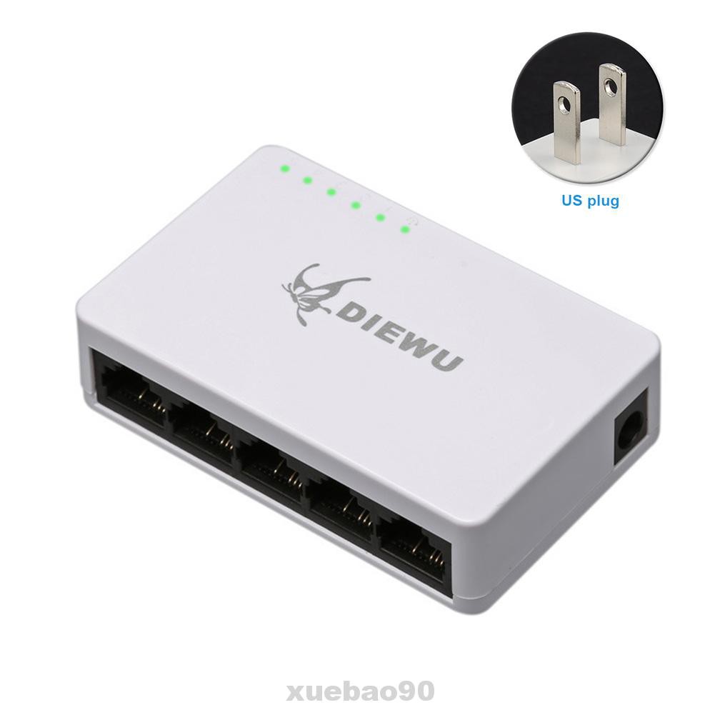 Công Tắc Mạng Lan 5 Cổng Gắn Tường 100 Mbps Toàn Diện | BigBuy360 - bigbuy360.vn