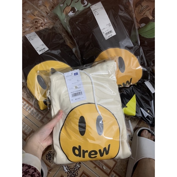 ÁO HOODIE DREW FORM RỘNG CHẤT NỈ BÔNG DÀY DẶN | BigBuy360 - bigbuy360.vn