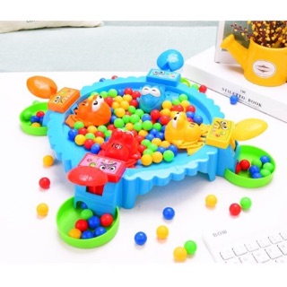 Bộ đồ chơi ếch ăn kẹo nhiều màu bằng nhựa không dùng pin cho bé 707-35 thumbnail