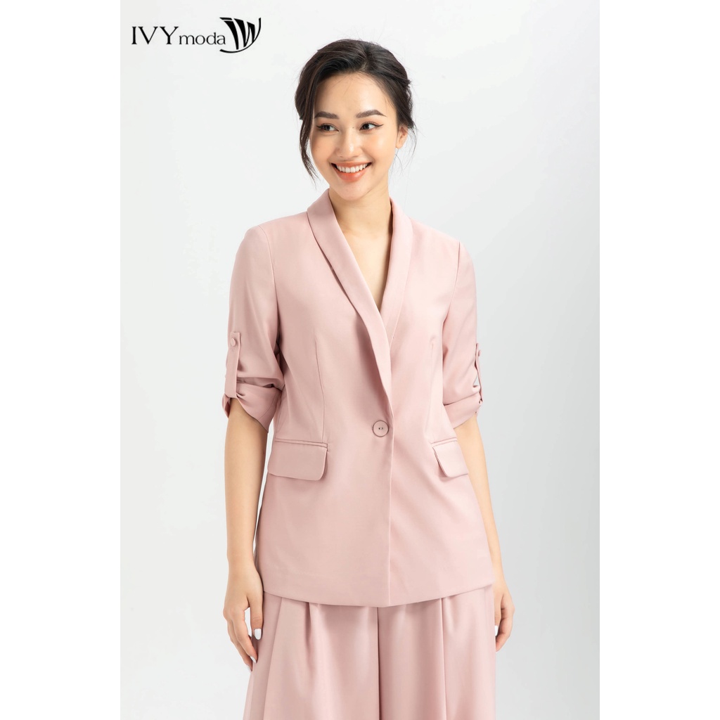 [NHẬP WABRTL5 GIẢM 10% TỐI ĐA 50K ĐH 250K ]Áo vest nữ tay kiểu IVY moda MS 67M6418