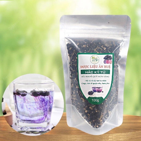 Hắc Kỷ Tử (Kỳ Tử Đen) Tây Tạng 100gr Sấy Khô Quả To Sáng Mắt Đẹp Da Chống Lão Hóa