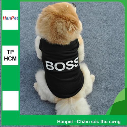 HCM- áo cho thú cưng Quần áo chó mèo Áo thun thú cưng Đồ bộ thời trang chó mèo
