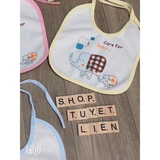 yếm cột cho bé ăn dặm