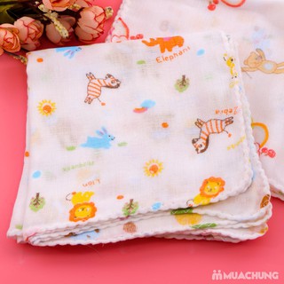 Khăn xô sữa hoa xuất Nhật cho bé