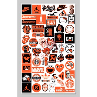 combo stickers chất, không thấm nước