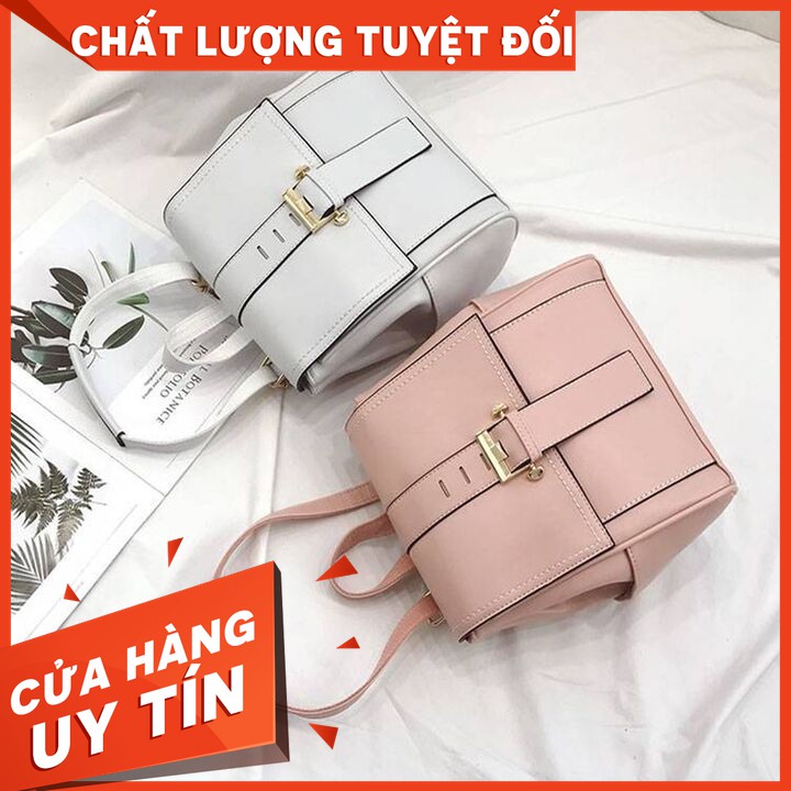 [HOT] [HOT] Balo nữ thời trang đi học đi làm đi chơi da bóng cao cấp phong cách Hàn Quốc siêu xinh