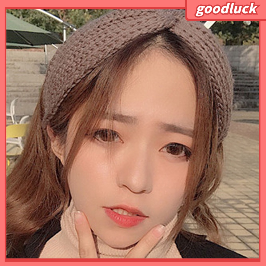 Băng Đô Len Giữ Ấm Bảo Vệ Tai Thời Trang Mùa Đông Cho Nữ