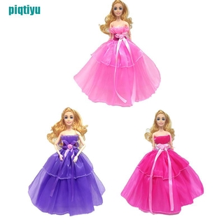 ❉Beautiful Handmade Fashion Clothes Dress For Barbie Doll Accessories Kids Toys Gift