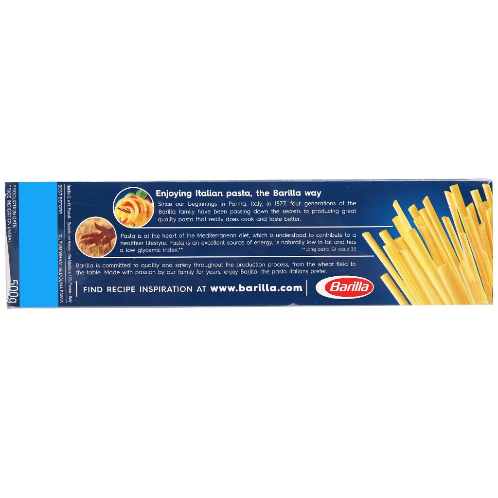 Mì Linguine sợi dẹp số 13 Barilla 163299 hộp 500g