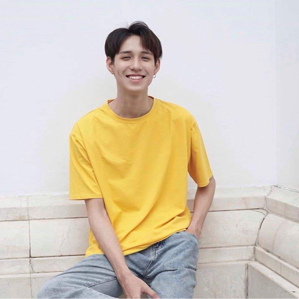 [Mã SKAMA06 giảm 8% tối đa 50K đơn 250K] Áo Thun Trơn Oversize Vàng Tươi Unisex | BigBuy360 - bigbuy360.vn