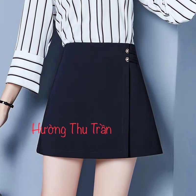 Chân váy chữ a đắp tà dáng ngắn trẻ trung | BigBuy360 - bigbuy360.vn