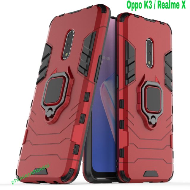 Ốp lưng Oppo K3 / Realme X 💥Freeship💥 chống sốc Iron Man Iring cao cấp siêu bền