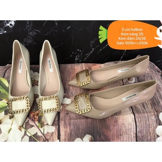 Giầy gót nhọn 5 cm, mũi nhọn sale 450k=>250k form 1.5