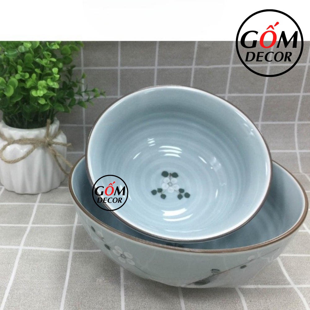 Bát tô sứ, tô canh sứ, tô sứ men kem Bát Tràng nhiều mẫu đẹp