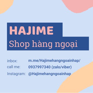 HAJIME - Shop Hàng Ngoại