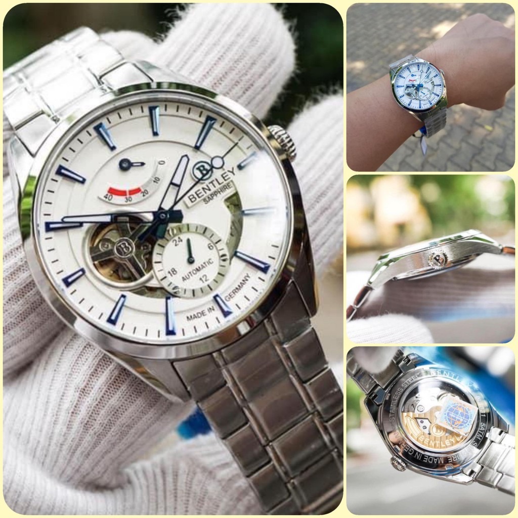 Đồng hồ nam chính hãng uy tín Bentley BL1831-15MWWI