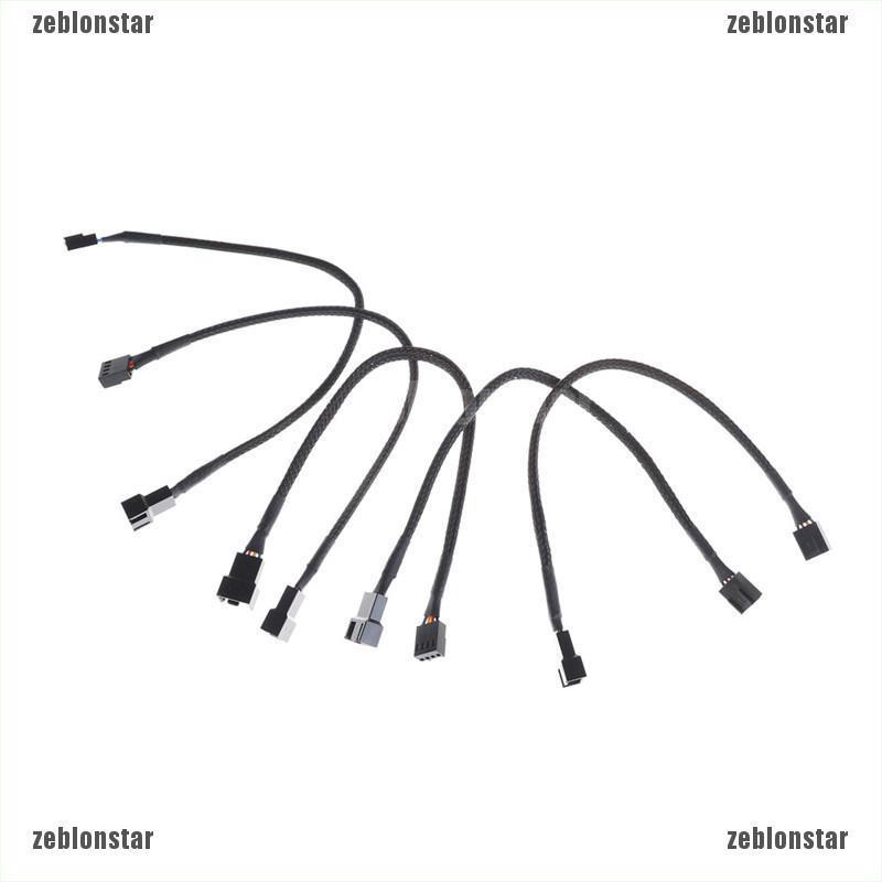 ❤star Set 5 dây cáp nối dài chữ C dành cho quạt máy tính ▲▲ | BigBuy360 - bigbuy360.vn