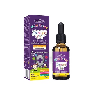 Tăng đề kháng Immune Plus Mini Drops Natures Aid 50ml