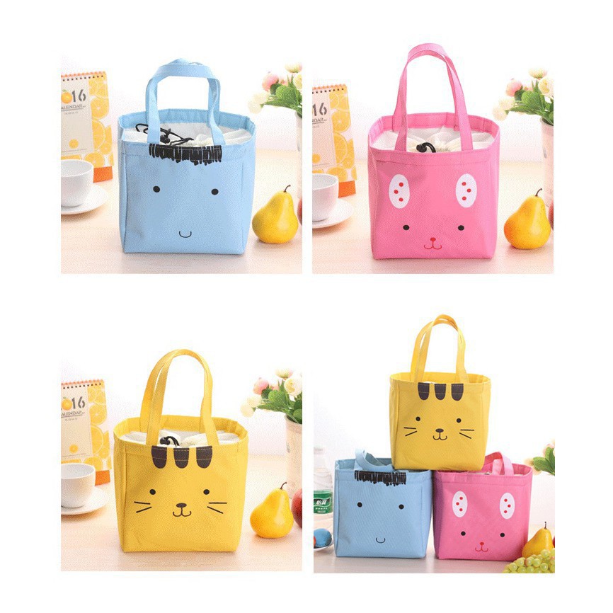 Túi Giữ Nhiệt Đựng Cơm Trưa/ Đồ Ăn Uống Văn Phòng GIAO NGẪU NHIÊN Ạ