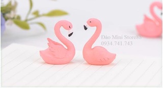 Mô hình cặp đôi hồng hạc lãng mạn.( Giá bao gồm 1 cặp)