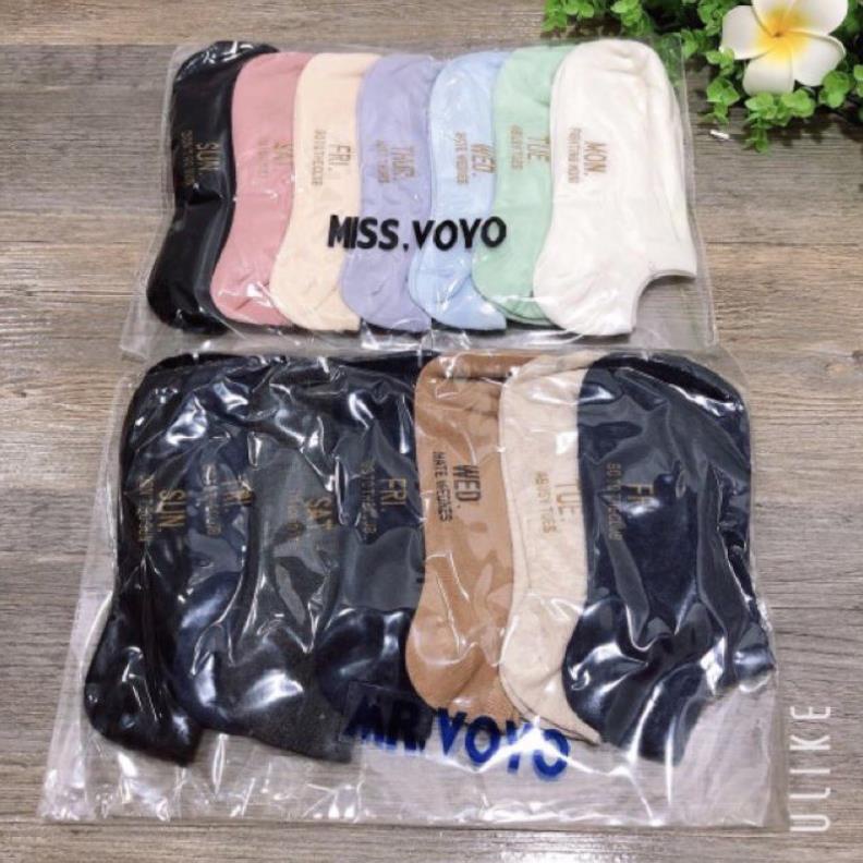 Set 7 Đôi Tất 7 Ngày Cho Nam Và Nữ - LADY