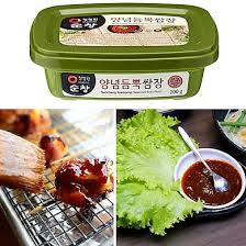 sốt chấm thịt nướng Hàn Quốc hiệu Sajang hộp 200g ( tương trộn )