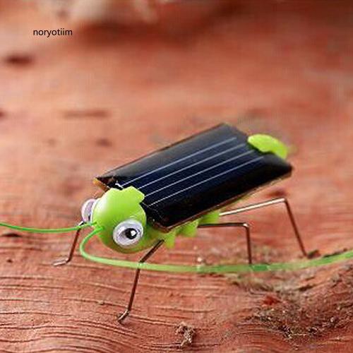 NYTM_Creative Fun Solar Power Robot Insect Locust Grasshopper Kids Educational Toy