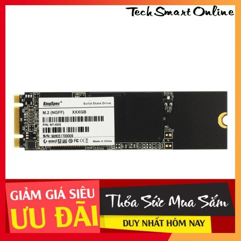 [Giá Sock] SSD M2 Kingspec  2.5 Sata III 128Gb chính hãng