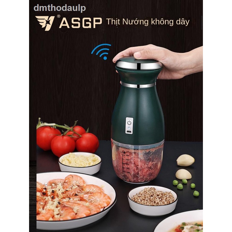 (Giá Hủy Diệt)✔☌۩Máy xay thịt ASGP của Đức, thực phẩm bổ sung không dây, thức ăn nhỏ bằng điện, phân loại công suất lớn,