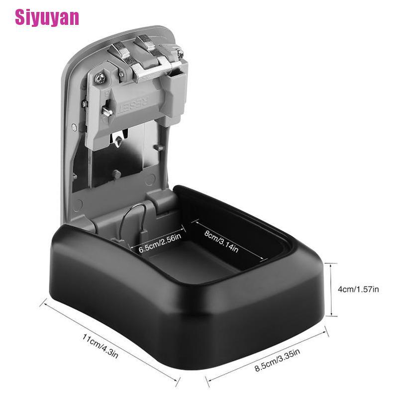 Ổ Khóa Mật Khẩu 4 Chữ Số Bằng Hợp Kim Nhôm Gắn Tường Tiện Dụng