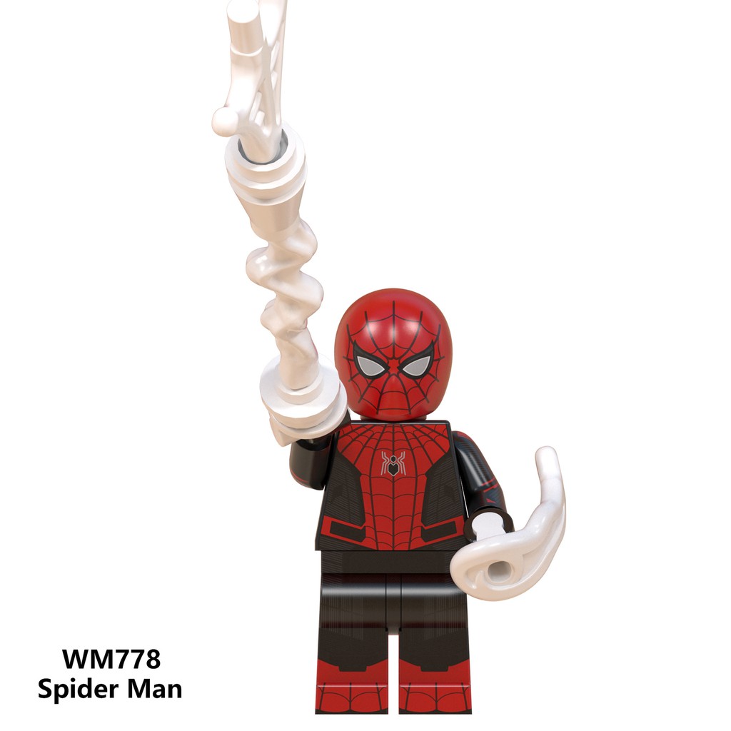 Minifigures Các Mẫu Nhân Vật Trong Spiderman Far From Home Mysterio WM6071 - Lắp Ráp Mini DC Marvel