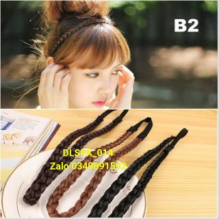 Băng đô thắt bím dây thun PK014