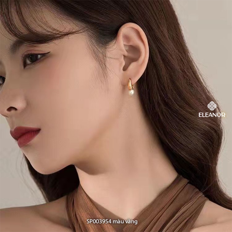 Bông tai nữ Eleanor Accessories ngọc trai nhân tạo phụ kiện trang sức 3954