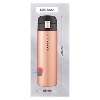 [Có Video] Bình giữ nhiệt Lock&Lock Feather Light 500ml LHC3220