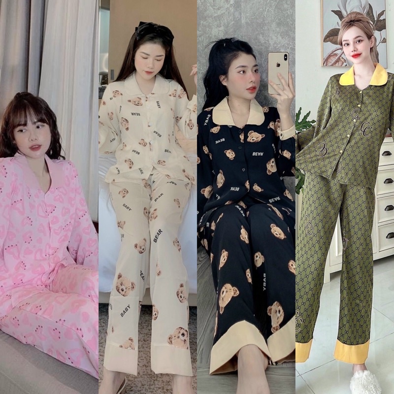 Bộ Pijama Ngủ Hàng Loại 1 Chất mango
