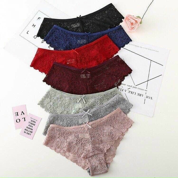 Quần lót ren cánh tiên loại đẹp-quần lót ren sexy xuyên thấu QLR02
