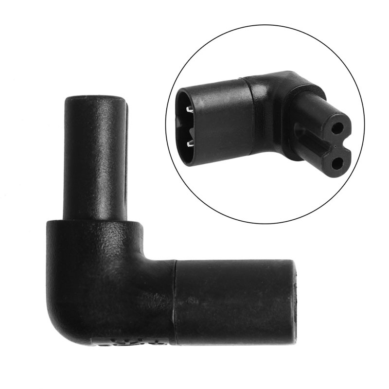 Bộ ĐiềU HợP ChuyểN ĐổI NguồN ĐiệN btsg IEC 320 2-Pin C7 Lỗ C8 ĐầU CắM