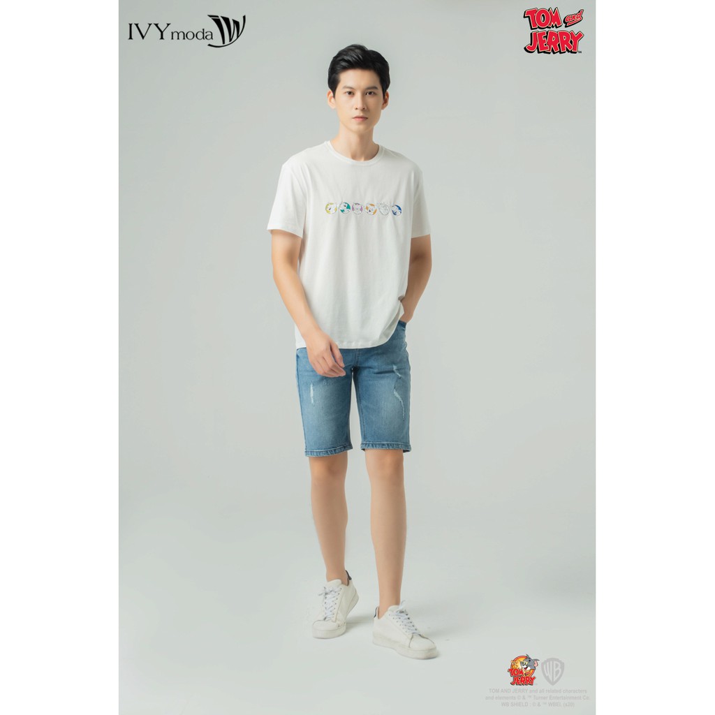 Áo thun nam Tom & Jerry nhiều màu IVY moda MS 57E2760 | BigBuy360 - bigbuy360.vn