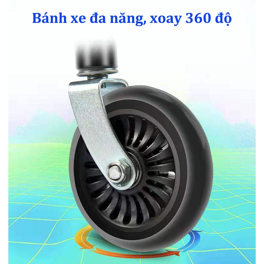 Xe đẩy du lịch gấp gọn siêu chắc mang đi tiện gọn